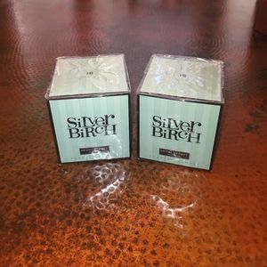 Lot of 2 New Factory Sealed Henri Bendel New York Candles Silver Birch